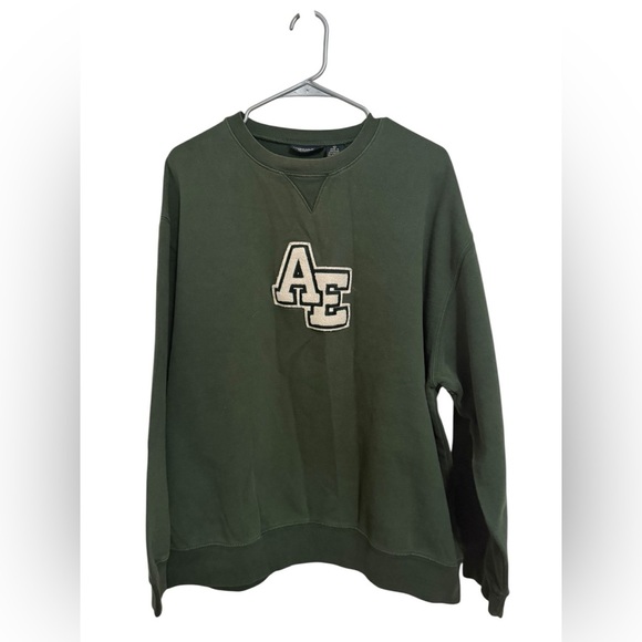 American Eagle Outfitters Sweaters - American Eagle Outfitters Vintage Green Sweatshirt Large